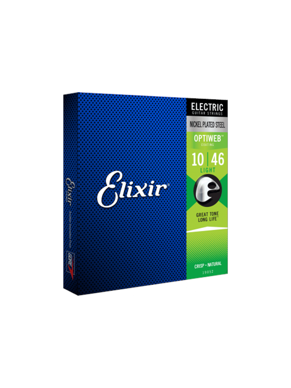 Elixir Strings 19052 - Vernikkeld staal - Elektrische snaren - Optiweb - Licht (10-46)