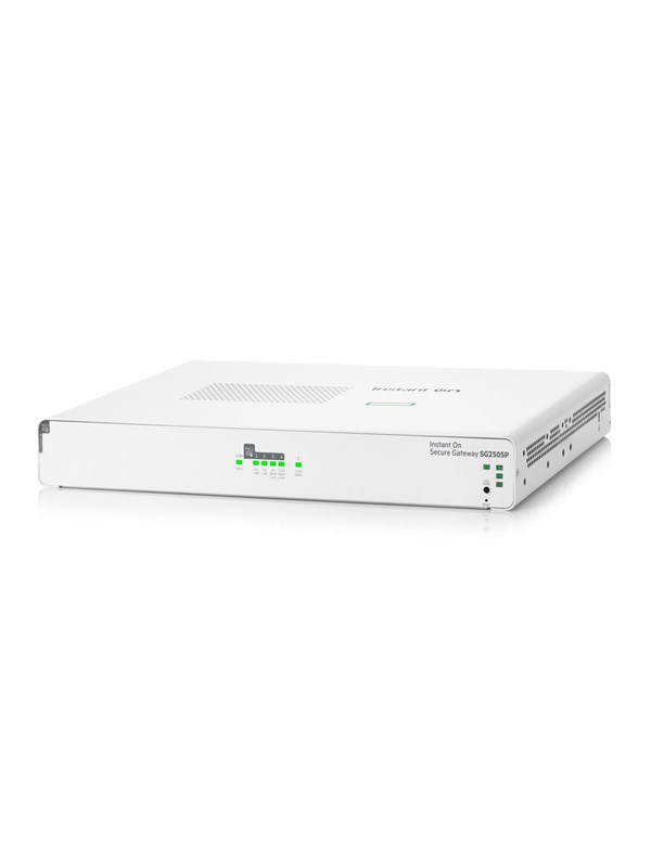 Hewlett Packard Enterprise Networking Instant On Secure Gateway 5?port SmartRate 2.5G PoE+ 64W