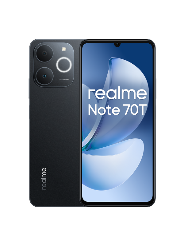 realme Note 70T 64GB/4GB - Obsidian Black