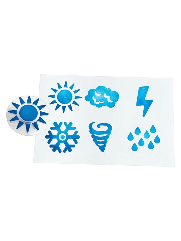Colorations - Easy Grip Stamps Weather