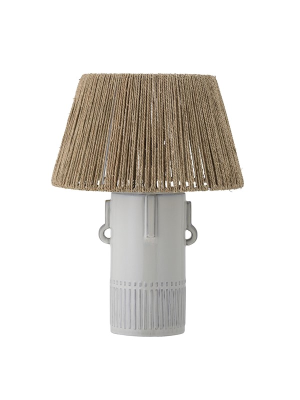 Bloomingville - Rama Tafellamp - Wit - Aardewerk