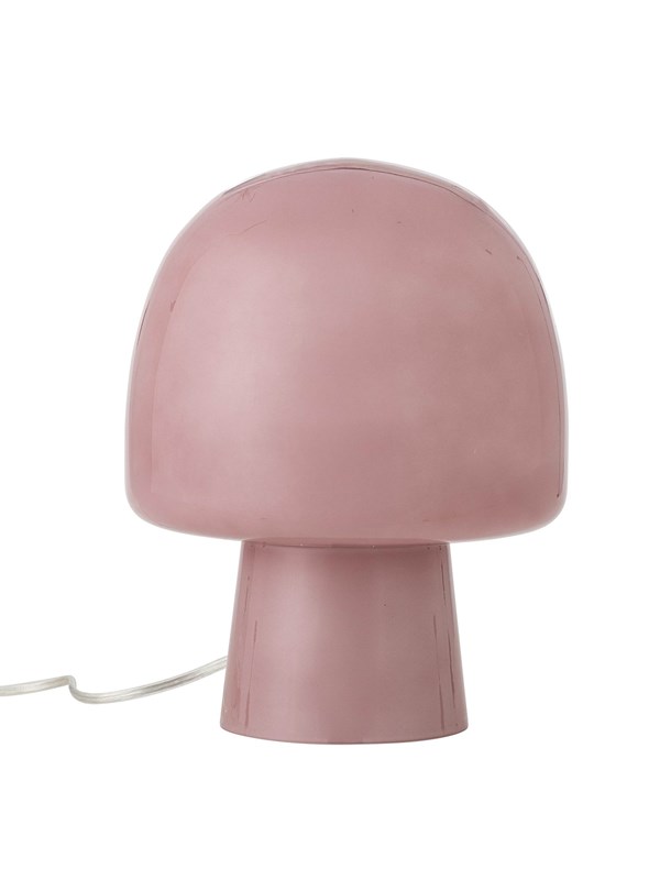 Bloomingville Tafellamp Glas Paddy Roze