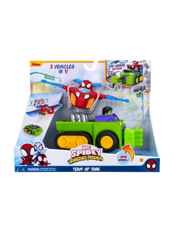 Spidey and his Amazing Friends & Friends - Team-Up Tank Actiefiguren en superhelden