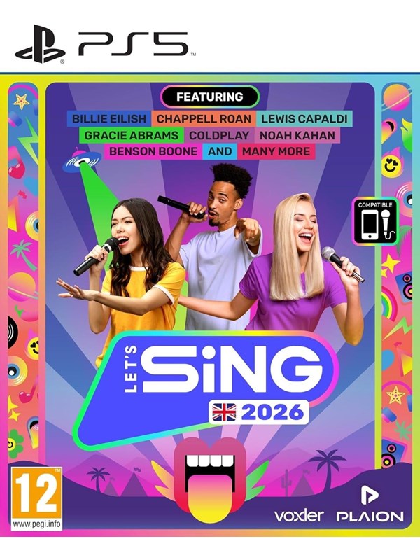 Let's Sing 2026 - Sony PlayStation 5 - Muziek