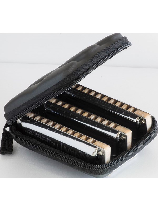 Suzuki Manji M-20 Standard Harmonica - 3 pcs set - Key: C G A