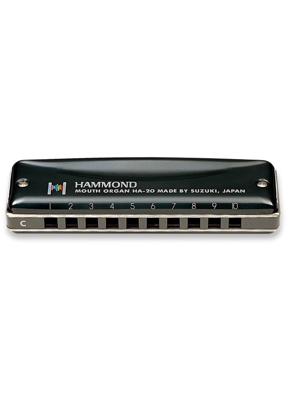 Suzuki Hammond HA-20 harmonica. key: C