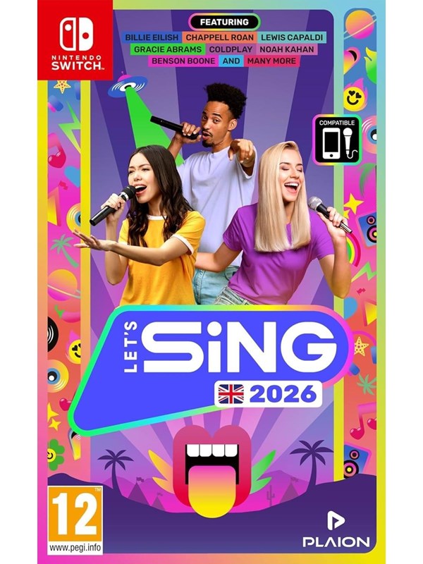 Let's Sing 2026 - Nintendo Switch - Muziek