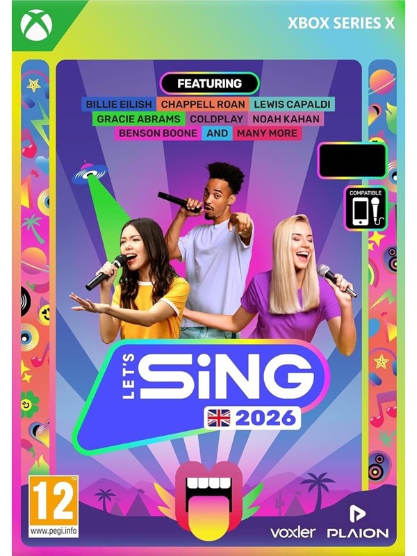 Let's Sing 2026 - Microsoft Xbox Series X - Muziek