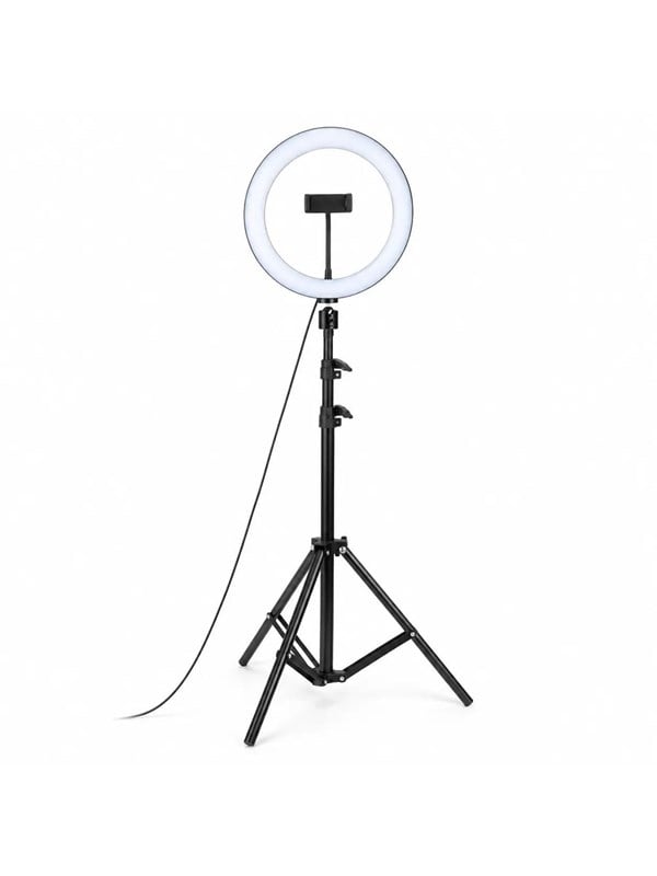 Pro Ringlamp Statief 10"- 52-167 cm - Bluetooth Afstandsbediening - 3000-6500K