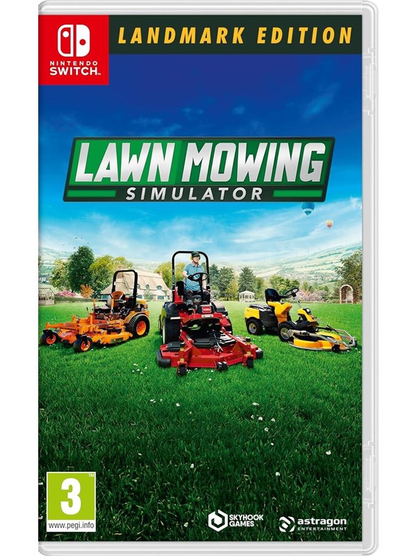 Lawn Mowing Simulator - Landmark Edition - Nintendo Switch - Simulator