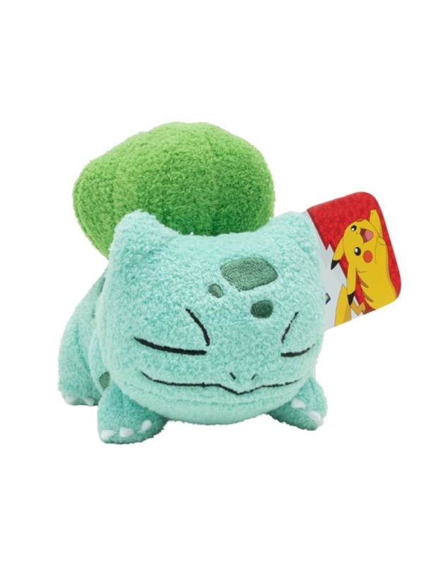 Jazwares Pokémon Sleeping Knuffel Figure Bulbasaur 12 cm Knuffeles