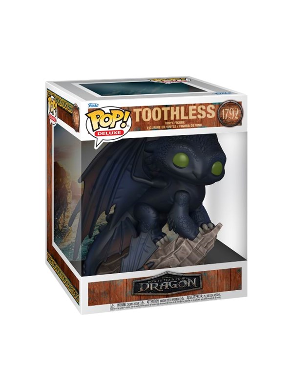 Hoe tem je een draak Toothless (Pop! Deluxe) vinylfiguur 1792 Unisex Funko Pop! - meerkleurig - Standard