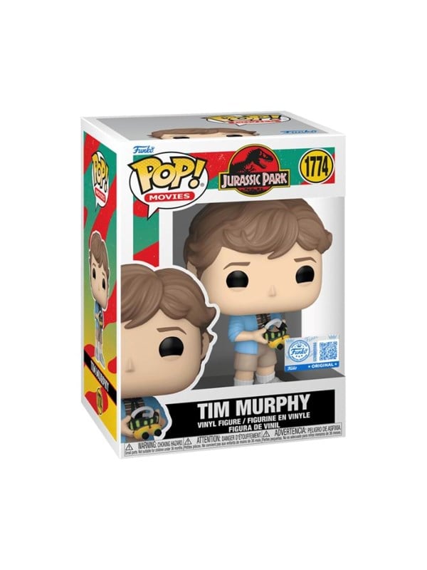 Funko Pop! Movies: Jurassic Park - Tim Murphy #1774 Funko Exclusive