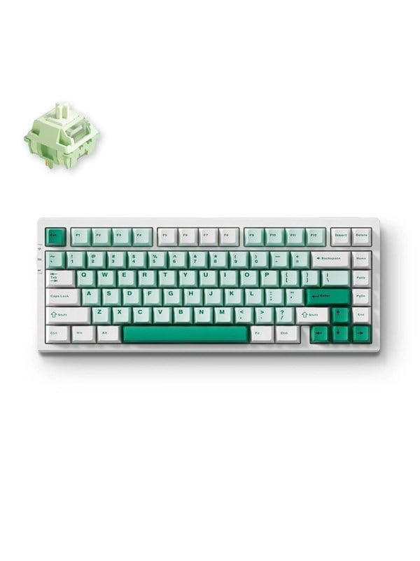 MCHOSE G75 Pro Wireless Gasket Mounted (Green - Huano Matcha Latte V2) - Gaming Toetsenbord - Zonder Numpad - Engels (US international) - Groen