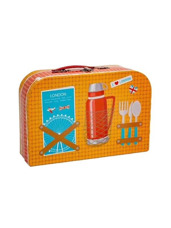 Bigjigs Londen Theeservies Speelset, 24dlg.