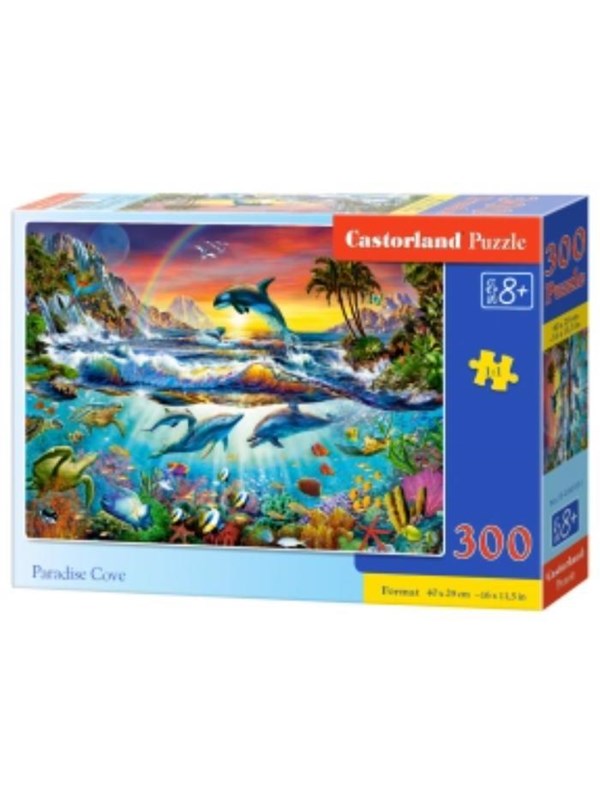 Castorland Paradise Cove – Puzzel – 300 stukjes – Zee – Premium kwaliteit