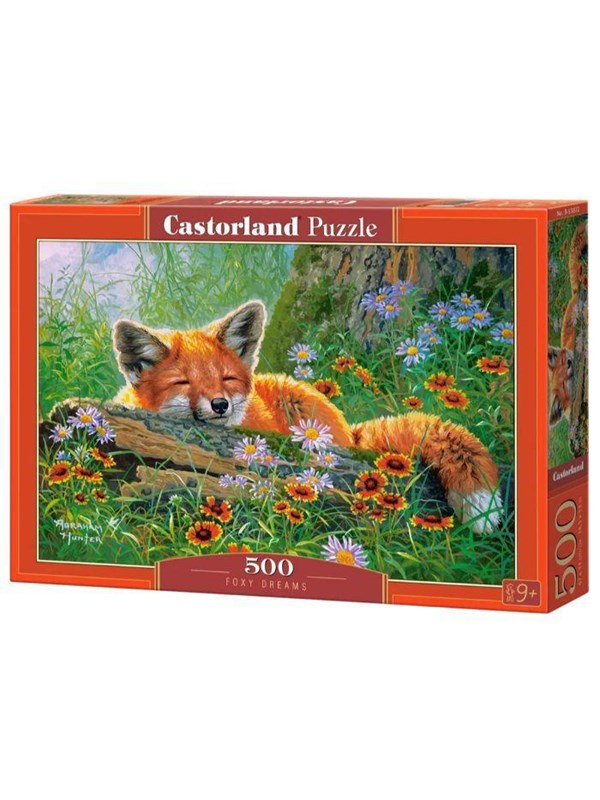 Castorland puzzel Foxy Dreams - 500 stukjes legpuzzel.