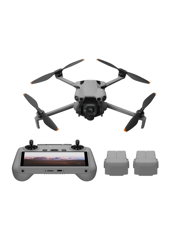 Mini 5 Pro Fly More Combo met DJI RC 2, drone met camera, 1" CMOS, 4K-drone voor beginners met omnidirectionele obstakeldetectie, ActiveTrack 360°,