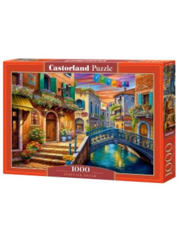 Castorland legpuzzel Vernazza Italië - 1000 stukjes puzzelspel.