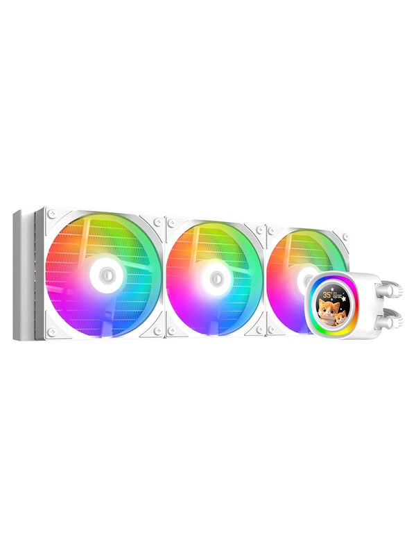 ID-Cooling FX360 LCD WHITE - CPU waterkoeling - Maximaal 25 dBA