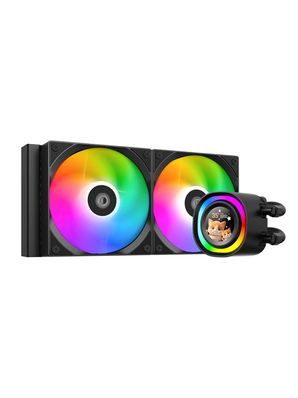ID-Cooling FX240 LCD - CPU waterkoeling - Maximaal 25 dBA