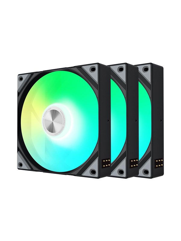 Tryx ROTA SL ARGB (3-pack) - Case ventilator - 120mm - Zwart met RGB-licht