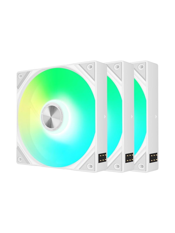 Tryx ROTA SL ARGB 120mm Fan Triple Pack White - Case ventilator - 120mm - Wit met RGB-licht - 28 dBA