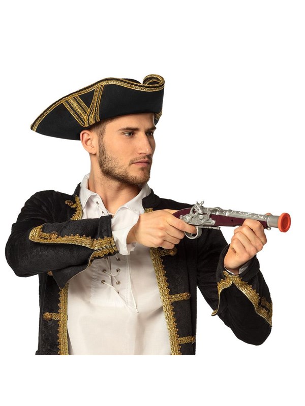 Boland - Speelgoedpistool Piraat - Pistool / revolver - Piraten - Carnaval - Themafeest
