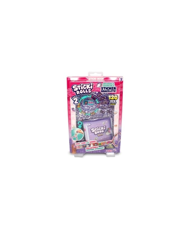Sticki rolls stickerboek Wave 2 - stickerboek voor kinderen - verzamelen.