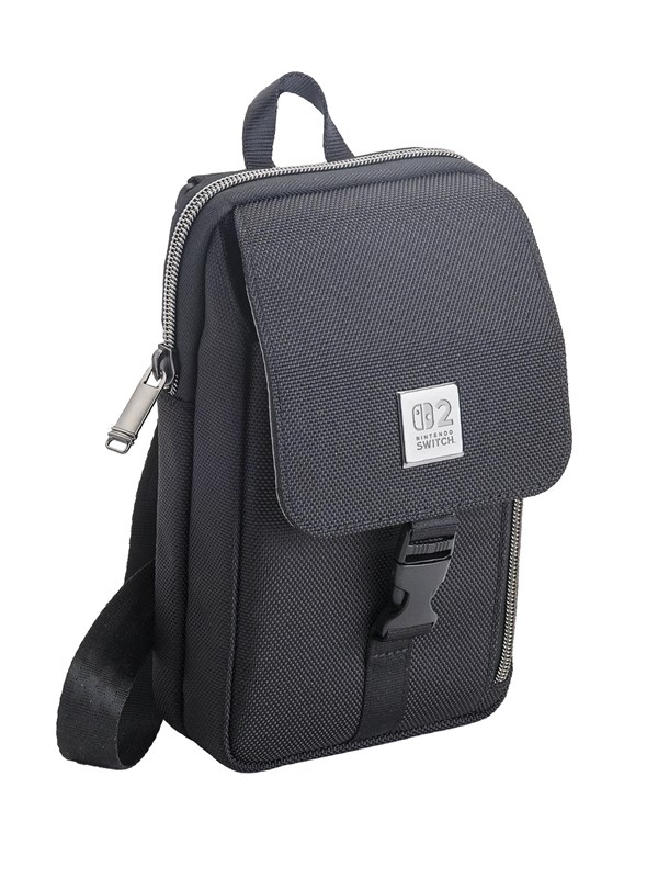BigBen Interactive Official Vertical Bag - Black (Nintendo Switch 2/Nintendo Switch) - Miscellaneous Accessoires voor spelconsole - Nintendo Switch
