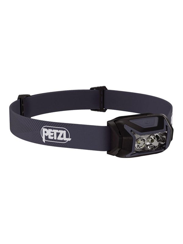 Petzl Actik - Hoofdlamp - 450 lumen - Lichtgewicht en veelzijdig - Voor kamperen, wandelen en hardlopen - Zwart