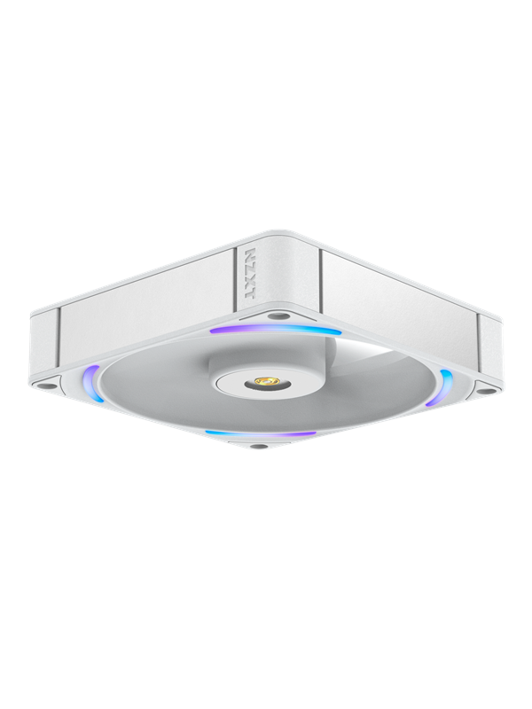 NZXT F140X - Case ventilator - 140mm - Wit met RGB-licht - 41 dBA