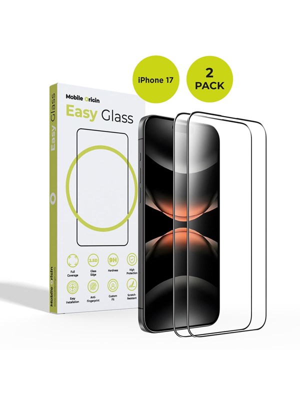 Mobile Origin EasyGlass iPhone 17 - 2 pack