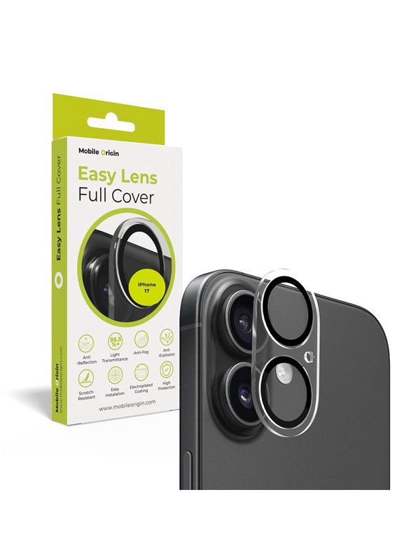Mobile Origin Easy Lens full cover - clear - iPhone 17