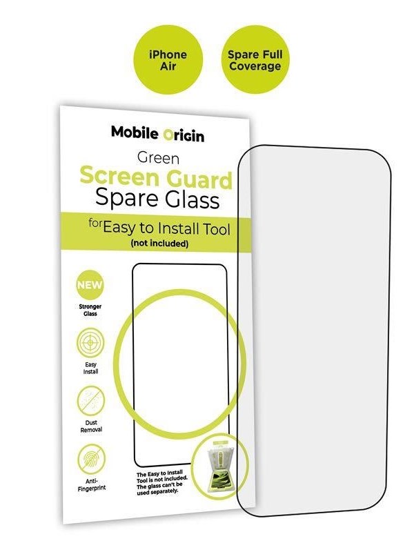 Mobile Origin Screen Guard Spare Glass Full Coverage - iPhone Air