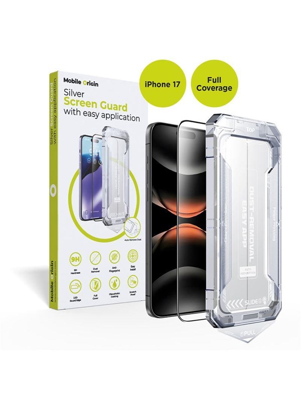 Mobile Origin Screen Guard with easy application - iPhone 17
