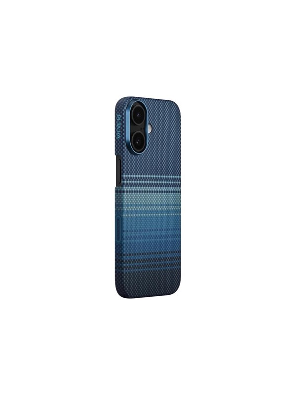 PITAKA Ultra-Slim Case - Hoesje Geschikt voor Apple iPhone 17 - Compatibel met MagSafe - 600D Aramidevezel Back Cover - Ultra Dun - Moonrise