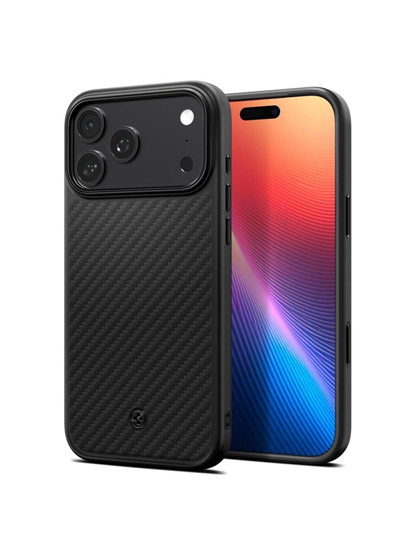 Spigen Enzo Aramid T Magsafe Hoesje Voor Iphone 17 Pro Bescherming Tegen
