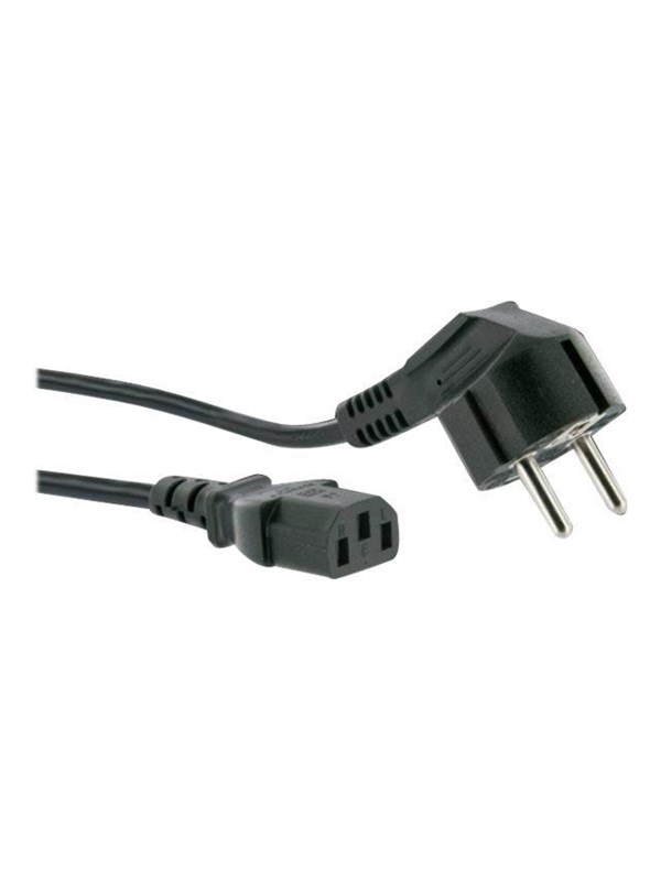 Schwaiger Schuko/C13 M/F 1.8m Zwart 1,8 m Netstekker type F C13 stekker