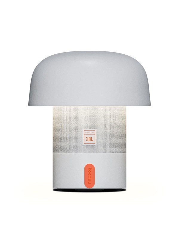 Kooduu Sensa Play Mini - Draabare Speaker Lamp - Krachtig Geluid - Dimbaar Licht - Cloudy White