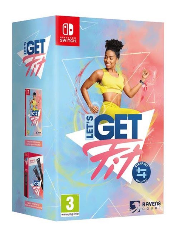 Let's Get Fit + Joy Con Straps - Nintendo Switch - Lifestyle