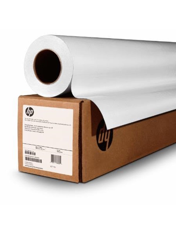 HP - paper - matte - 1 roll(s) - Roll (61 cm x 45.7 m) - 90 g/m² (pack of 4)