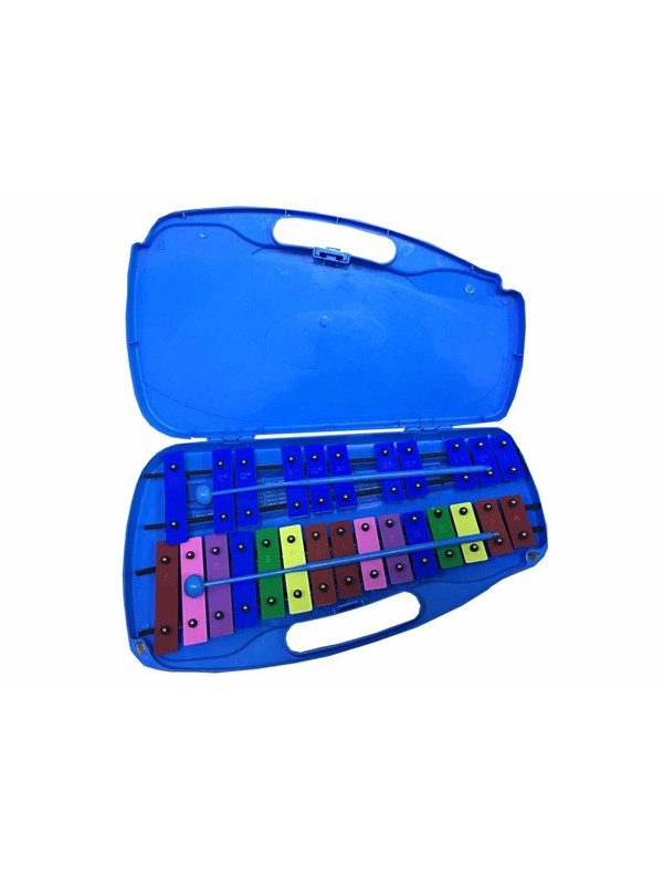 Easttop Metallophone in blue hardcase - 26 notes