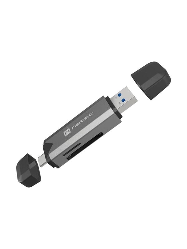 Natec SCARAB 3 - card reader - USB / USB-C 3.2 Gen 1