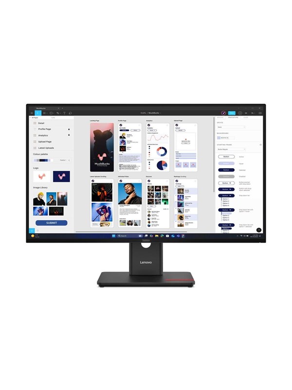Lenovo ThinkVision T32UD-40 - 3840x2160 (4K) - 60Hz - IPS