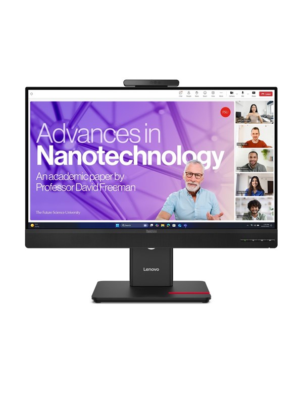 27" Lenovo ThinkVision T27qd-4v - 2560x1440 (QHD) - 120Hz - IPS - 100W USB-C