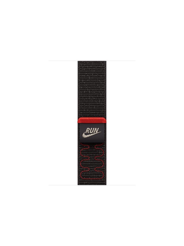Apple Nike Sport Loop Band voor de Apple Watch | 44/45/46/49 mm - Midnight Black