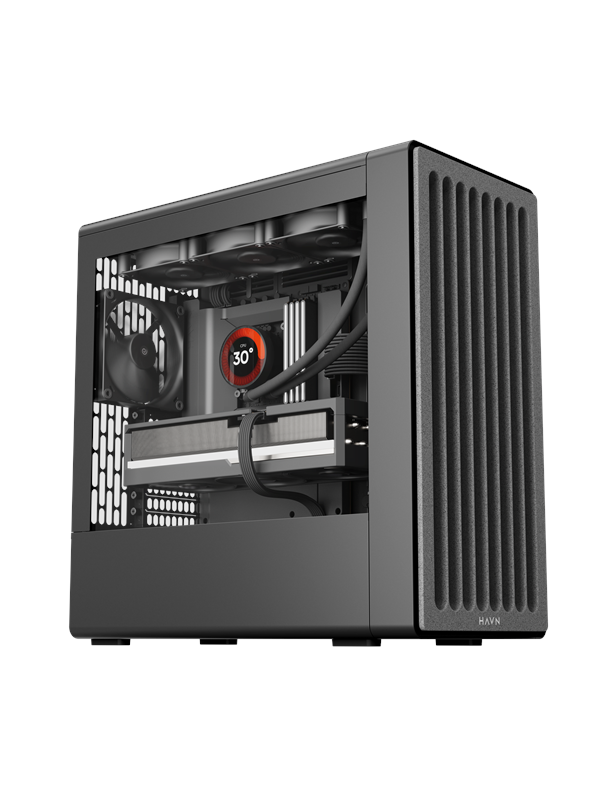 Havn BF 360 - Black - Case - Miditower - Zwart