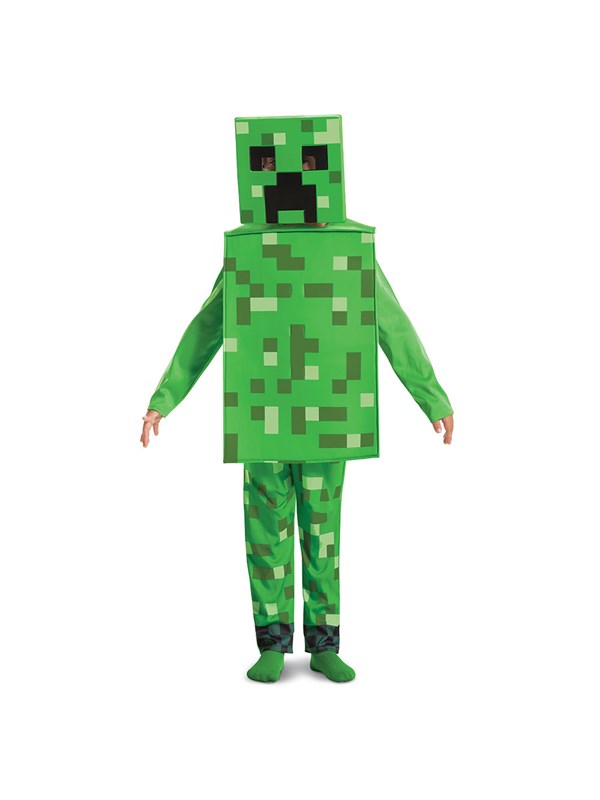 MINECRAFT (MOJANG), Creeper Fancy Aankleden, Maat M (7-8 jaar), Jongens