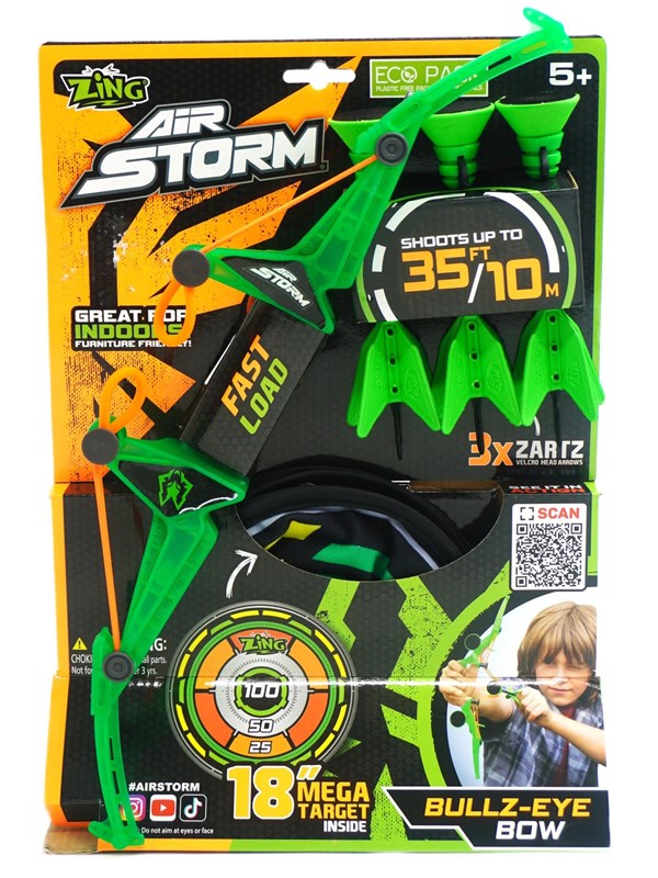 Air Storm Bullz Eye Bow with Target